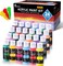 Acrylic Paint, 24 Colors Acrylic Paint Set, 2oz/59ml Bottles, Premium Acrylic Paints for Artists, Kids, Beginners and Adults on Canvas Rocks Wood Ceramic Fabric